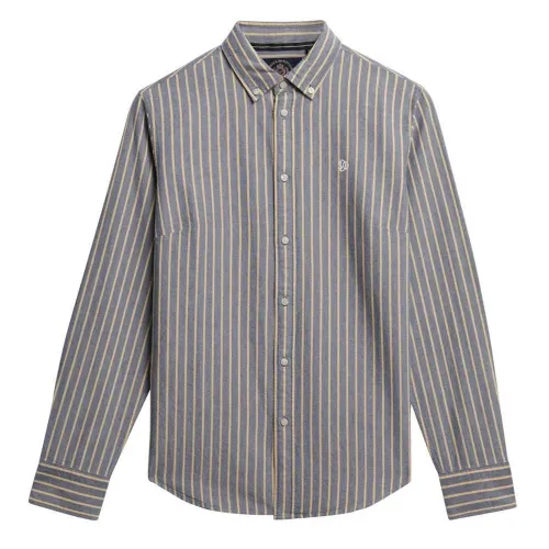 슈퍼드라이 슬림 Oxford Bd 긴팔 셔츠 142369551