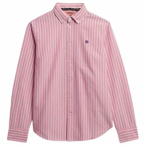 슈퍼드라이 슬림 Oxford Bd 긴팔 셔츠 142369553