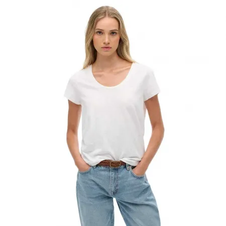 슈퍼드라이 스튜디오s Scoop Neck 반팔 티셔츠 142369590