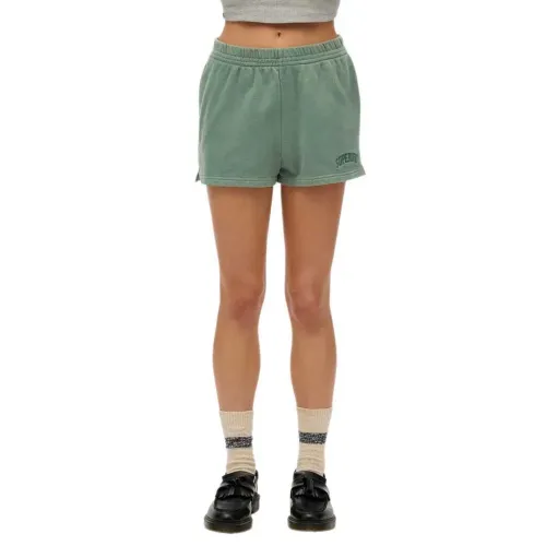 슈퍼드라이 Athletic Tonal 엠브로이더드 운동복 반바지 142380745