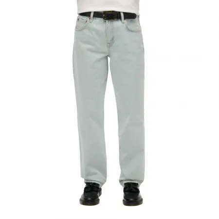 슈퍼드라이 Mid Rise Straight Leg 청바지 142380906