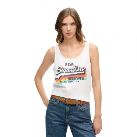 슈퍼드라이 빈티지 Logo 나시 티셔츠 142381066