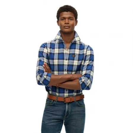 슈퍼드라이 빈티지 Lumberjack 긴팔 셔츠 142381070