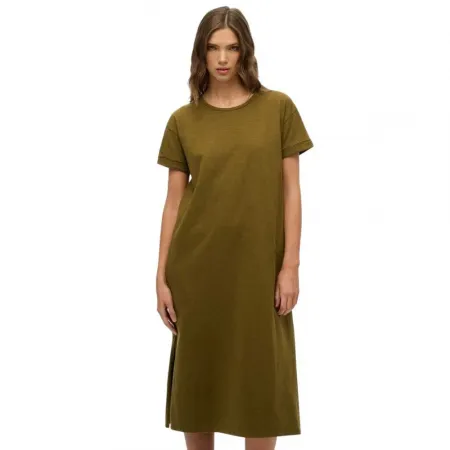 슈퍼드라이 W8011868A 반팔 미디 원피스 142381093