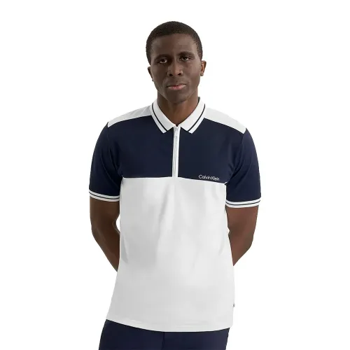 캘빈클라인 Springhill 컬러block 반팔 폴로 셔츠 142392071