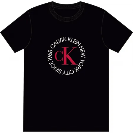 캘빈클라인 30S Word Circle 반팔 티셔츠 142418244