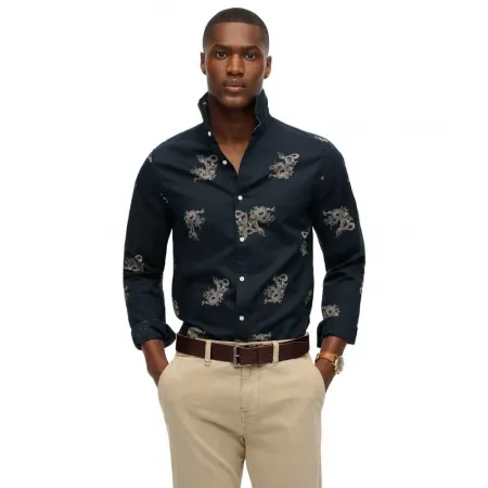 슈퍼드라이 Beach 긴팔 셔츠 142446990