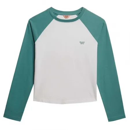 슈퍼드라이 에센셜 Logo 베이스볼 긴팔 상의 142480937