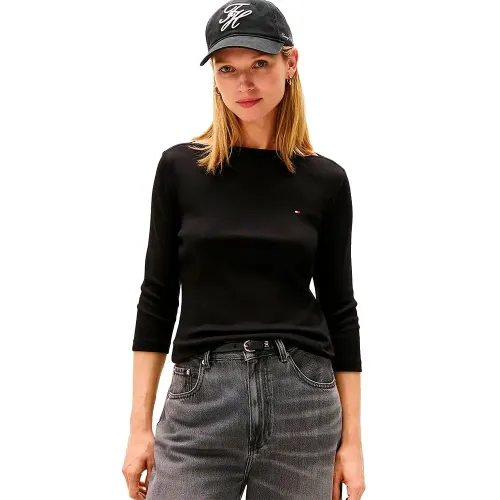 타미힐피거 슬림 Cody 3/4 소매 티셔츠 142503821