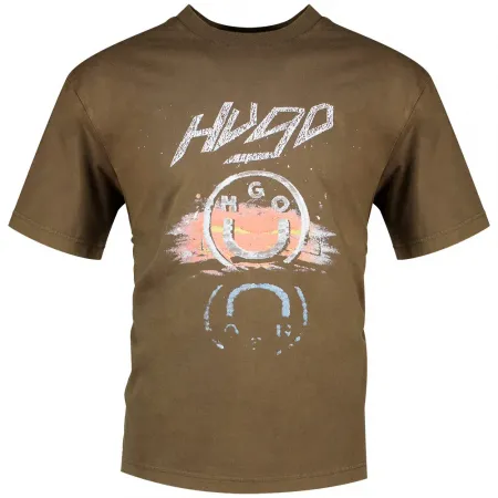 휴고 보스 Noctornix 10272987 BLUE 티셔츠 142504876