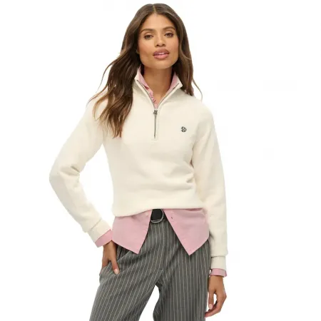 슈퍼드라이 에센셜 Slim Knit 하프 지퍼 스웨터 142576294