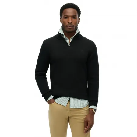 슈퍼드라이 M6110706A 하프 지퍼 스웨터 142576335