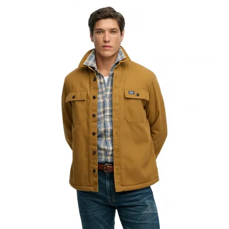 슈퍼드라이 빈티지 Borg Lined Miller 긴팔 셔츠 142576411