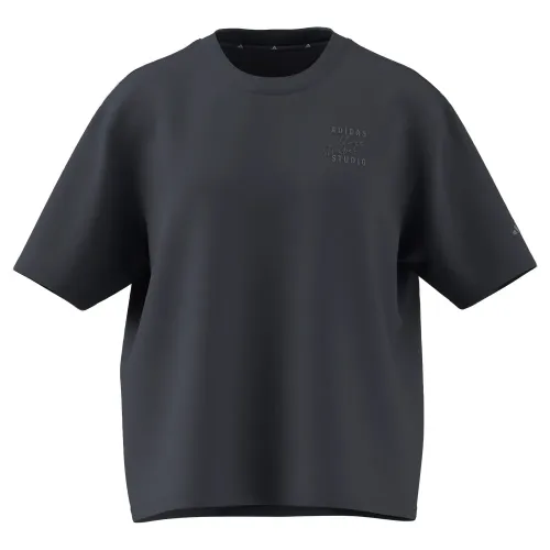 아디다스 3 스트라이프 스튜디오 Boyfriend 반팔 티셔츠 142665877