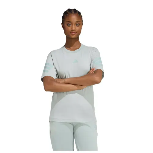 아디다스 퓨처 아이콘스 3 스트라이프 반팔 티셔츠 142666562