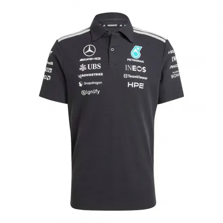 아디다스 메르세데스-AMG Petronas F1 Team Engineers 반팔 폴로 셔츠 142666811