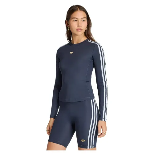 아디다스 3 스트라이프 긴팔 티셔츠 142667639