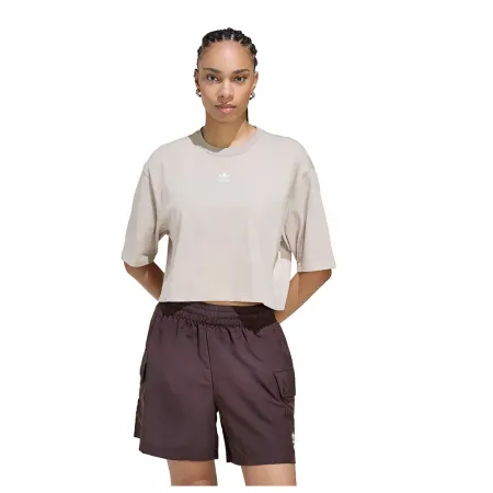 아디다스 에센셜 Crop 반팔 티셔츠 142667809