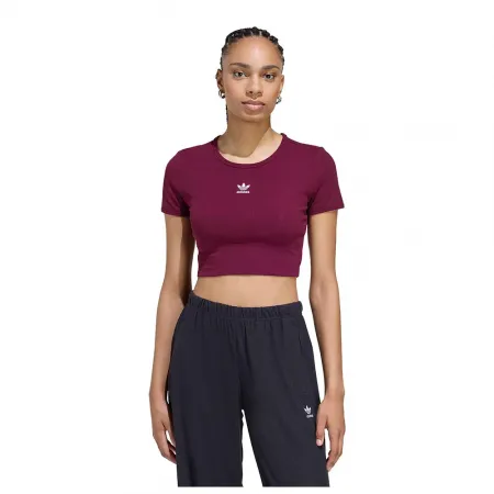 아디다스 에센셜 Ribbed 반팔 티셔츠 142667814