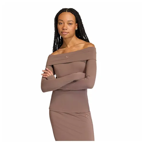 아디다스 Off-Shoulder 긴팔 티셔츠 142667966