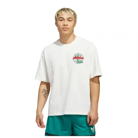 아디다스 오리지날스 Basketball Tournament 그래픽 반팔 티셔츠 142667982