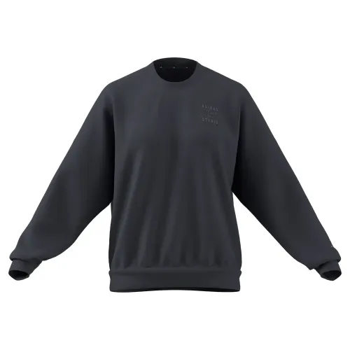 아디다스 3 스트라이프 스튜디오 플리스 스웨터 142680451