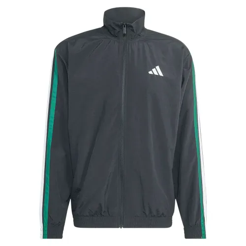 아디다스 3 스트라이프 우븐 풀지퍼 스웨터 142680472