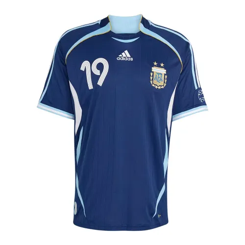 아디다스 Argentina Away 2006 Messi 반팔 티셔츠 142680598