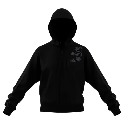 아디다스 에센셜 3 스트라이프 French Terry 풀지퍼 스웨터 142681043