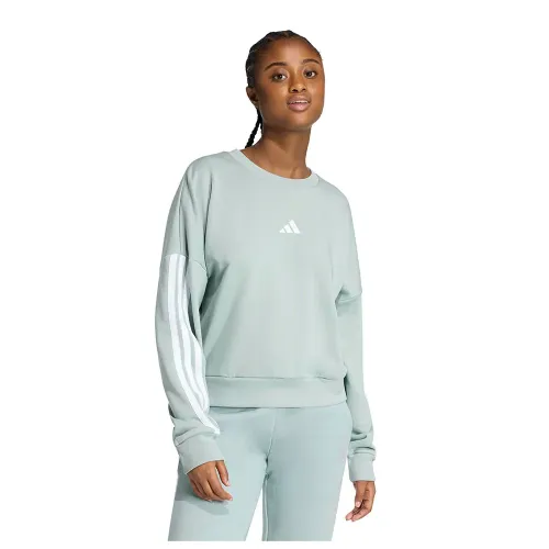 아디다스 에센셜 3 스트라이프 French Terry 스웨터 142681062