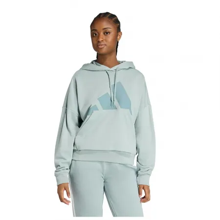 아디다스 에센셜 Big Logo French Terry Loose 후드티 142681091