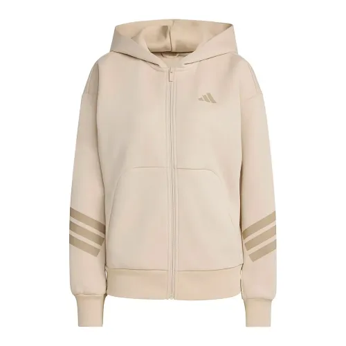 아디다스 퓨처 아이콘스 3 스트라이프 풀지퍼 스웨터 142681206