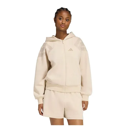 아디다스 퓨처 아이콘스 Three 스트라이프 풀지퍼 스웨터 142681257