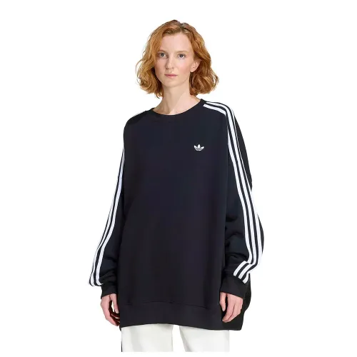 아디다스 3 스트라이프 오버핏 Adilenium 크루 스웨터 142682561