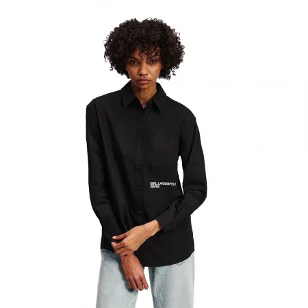 KARL LAGERFELD JEANS A1W11001 Relaxed 핏 긴팔 셔츠 142685027