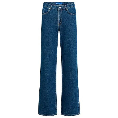 KARL LAGERFELD JEANS A3W10129 MR Relaxed 하이웨이스트 청바지 142685304