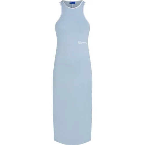 KARL LAGERFELD JEANS A3W13008 레이서 Milano 나시 미디 원피스 142685334