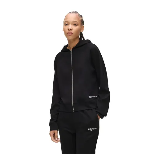 KARL LAGERFELD JEANS A4W20001 Milano 로고 풀지퍼 스웨터 142685606