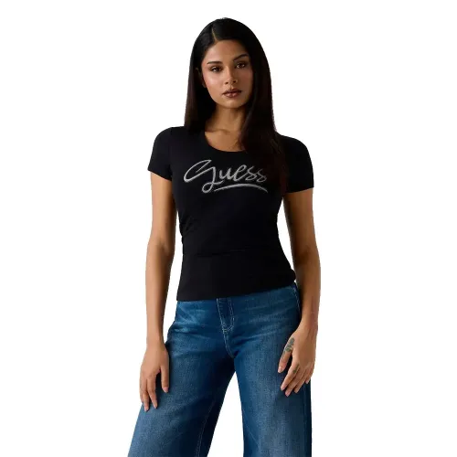 게스 Script 반팔 티셔츠 142685870