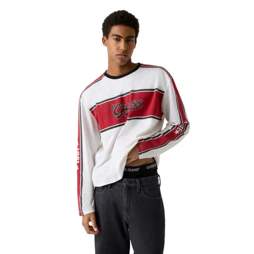 게스 M6RP43KD452 Boxy 핏 긴팔 티셔츠 142685928