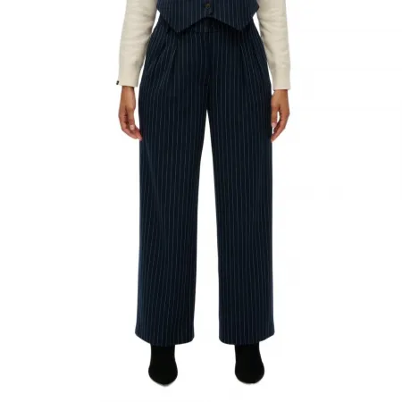 슈퍼드라이 Mid Rise Pinstripe 원피스 바지 142686863