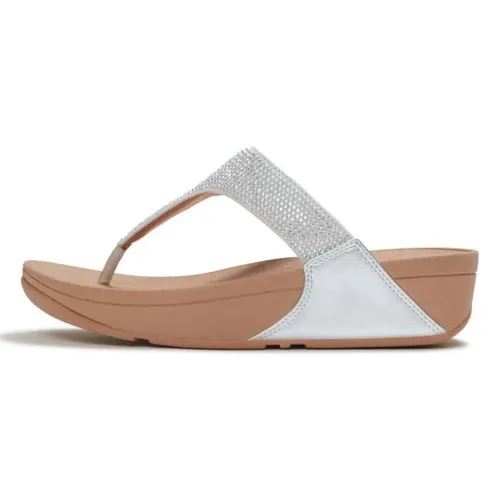 핏플랍 Lulu Crystal Embellished Toe Post 샌들 142703625