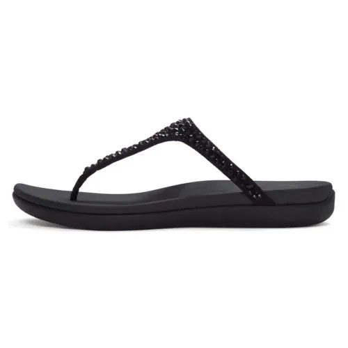 핏플랍 Solay Mixed Crystal Toe 포스트 샌들 142703672