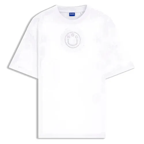 휴고 보스 9 10268404 BLUE 티셔츠 142704872