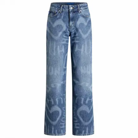 휴고 보스 Gamala 10276973 BLUE 청바지 142705118