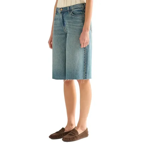 랭글러 로우 Rise Jort 데님 반바지 142707277