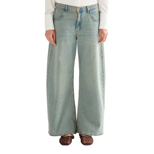 랭글러 LR Ultra Barrel 루즈 핏 청바지 142707279