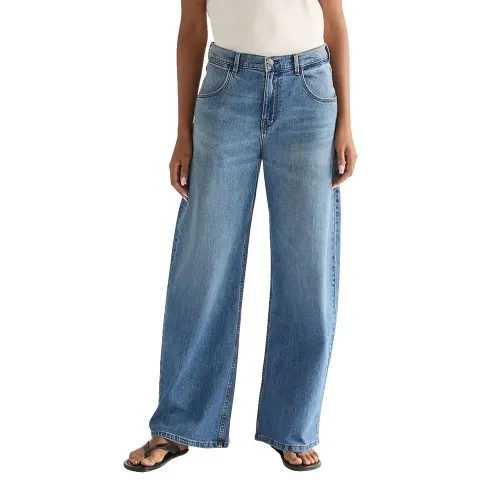 랭글러 LR Ultra Barrel 루즈 핏 청바지 142707280