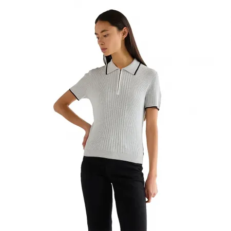 랭글러 Quarter Zip 반팔 폴로 셔츠 142707298