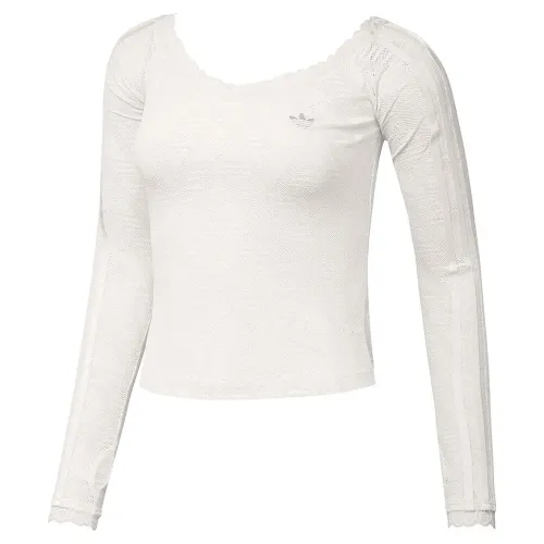아디다스 레이스 Bardot 긴팔 티셔츠 142713146